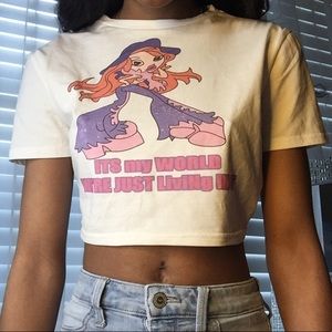 bratz crop top.